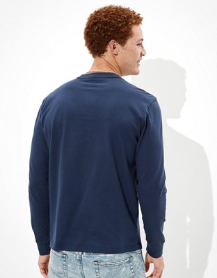 AE Super Soft Long-Sleeve Graphic T-Shirt