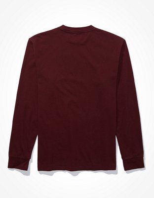 AE Super Soft Long-Sleeve Graphic T-Shirt