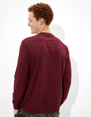 AE Super Soft Long-Sleeve Graphic T-Shirt