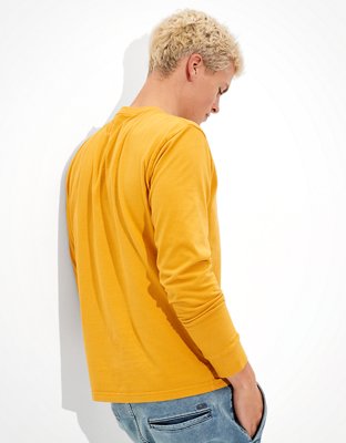 AE Super Soft Long-Sleeve Graphic T-Shirt