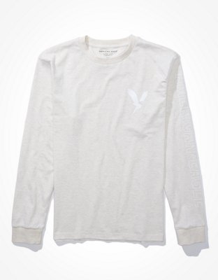 AE Super Soft Long-Sleeve Graphic T-Shirt