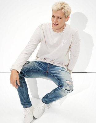 AE Super Soft Long-Sleeve Graphic T-Shirt