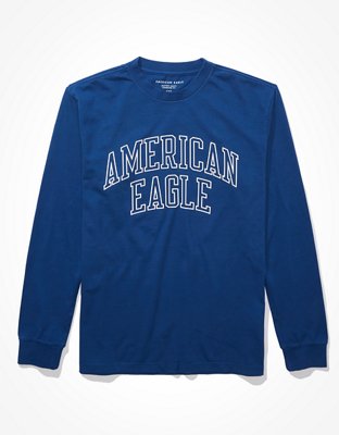 AE Super Soft Long-Sleeve Graphic T-Shirt