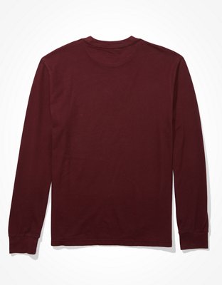 AE Super Soft Long-Sleeve Graphic T-Shirt