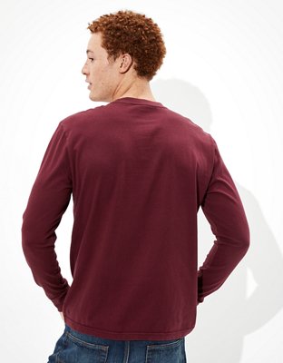 AE Super Soft Long-Sleeve Graphic T-Shirt