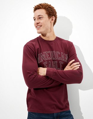 AE Super Soft Long-Sleeve Graphic T-Shirt