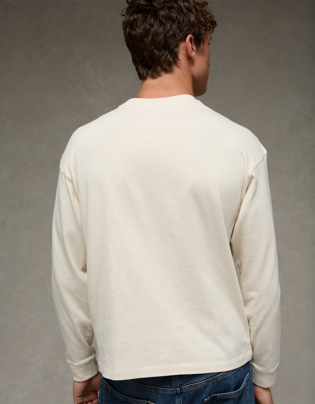 AE Boxy Long Sleeve Graphic T-Shirt - image 2