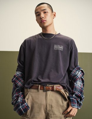 AE Boxy Long Sleeve Graphic T-Shirt