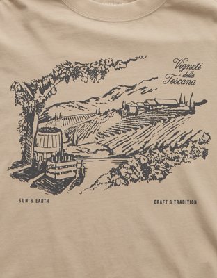 AE Boxy Long Sleeve Graphic T-Shirt