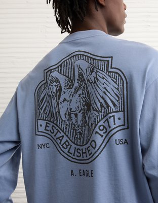 AE Boxy Long Sleeve Graphic T-Shirt