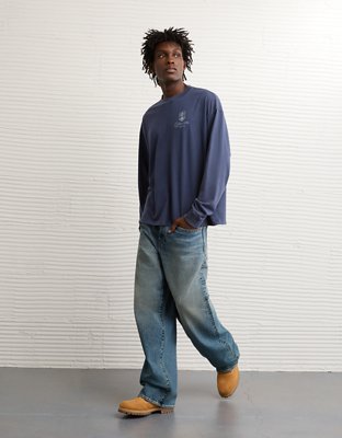 AE Boxy Long Sleeve Graphic T-Shirt