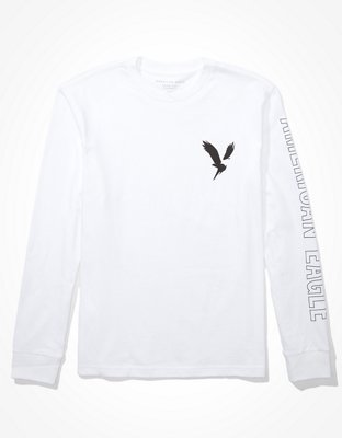 AE Super Soft Long-Sleeve Graphic T-Shirt