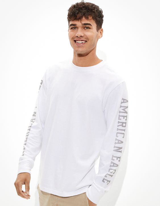 AE Super Soft Icon Long-Sleeve Graphic T-Shirt