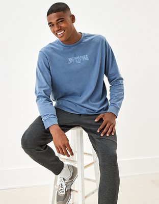 AE Super Soft Long-Sleeve Graphic T-Shirt