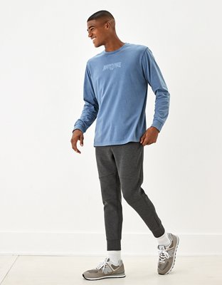 AE Super Soft Long-Sleeve Graphic T-Shirt