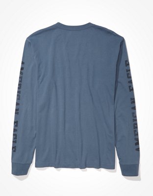 AE Super Soft Long-Sleeve Graphic T-Shirt
