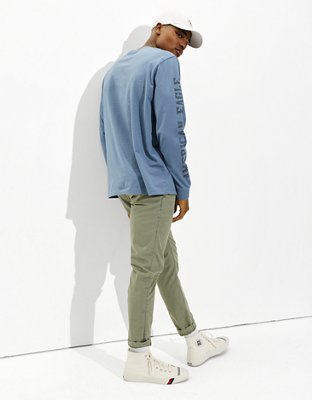 AE Super Soft Long-Sleeve Graphic T-Shirt