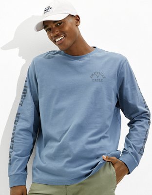 AE Super Soft Long-Sleeve Graphic T-Shirt