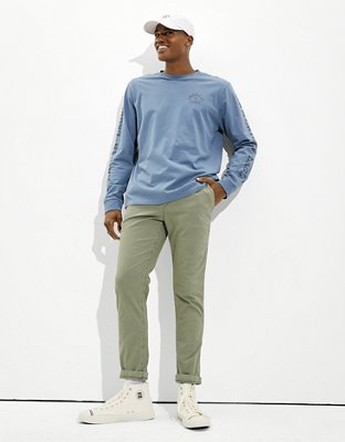 AE Super Soft Long-Sleeve Graphic T-Shirt