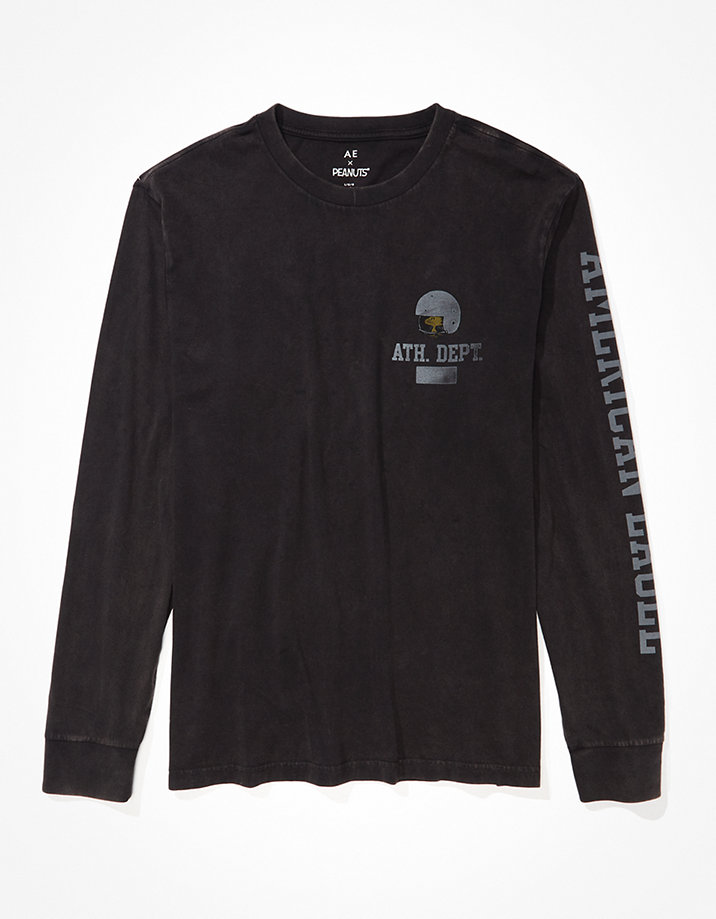 AE x Peanuts Super Soft Long-Sleeve Graphic T-Shirt