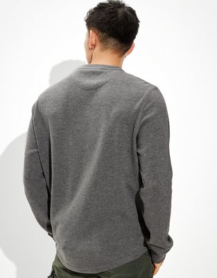 Мужские рубашки American Eagle AE Graphic Thermal Shirt — фото 2