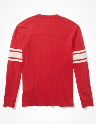 AE Super Soft Vintage Long-Sleeve Graphic T-Shirt