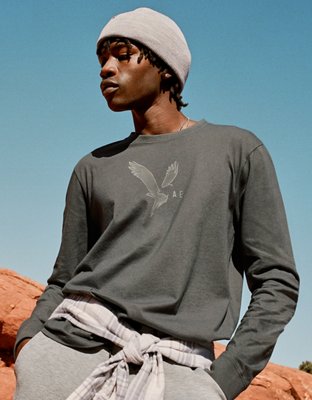 AE Super Soft Long Sleeve Graphic T-Shirt