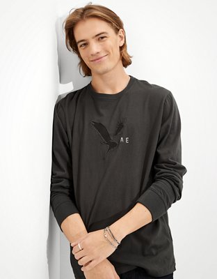 AE Super Soft Long Sleeve Graphic T-Shirt