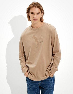AE Super Soft Long Sleeve Graphic T-Shirt | American Eagle