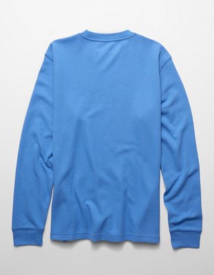 AE Standard Fit Long-Sleeve Graphic Thermal T-Shirt
