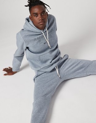 Ash grey hoodie and sweatpants set. –