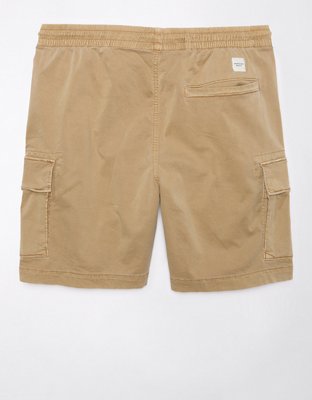 Мужские брюки American Eagle AE Flex 7" Lived-In Trekker Cargo Short — фото 4