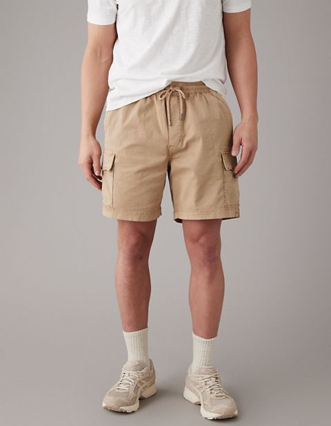 Мужские брюки American Eagle AE Flex 7" Lived-In Trekker Cargo Short