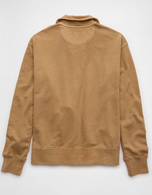 Мужские худи American Eagle AE Quarter-Zip Polo Collar Sweatshirt — фото 4