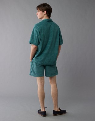 AE Camisa Polo de Felpa