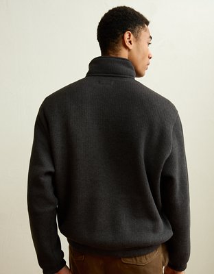 AE Knit Fleece Quarter-Zip Sweatshirt