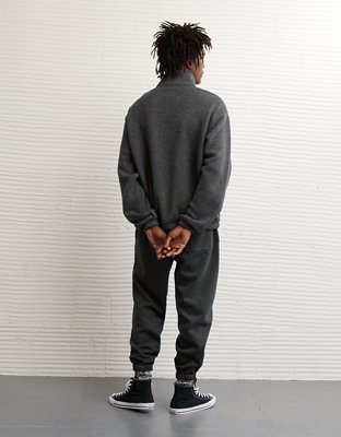 AE Cozy Fleece Quarter-Zip Sweatshirt