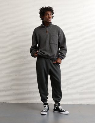 AE Cozy Fleece Quarter-Zip Sweatshirt