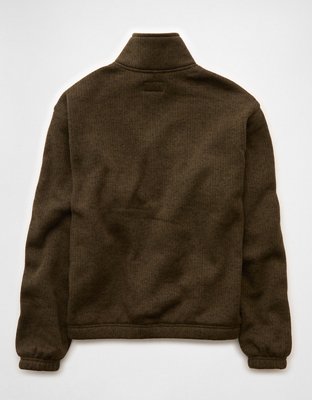 AE Cozy Fleece Quarter-Zip Sweatshirt
