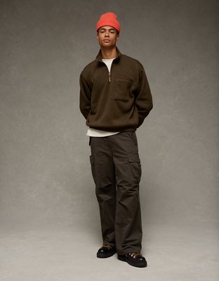 AE Cozy Fleece Quarter-Zip Sweatshirt