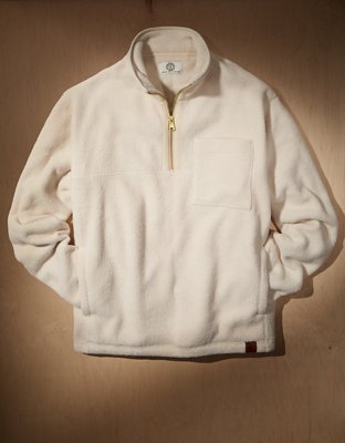 AE x Tru Kolors Sherpa Quarter-Zip Pullover
