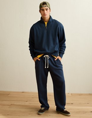 AE Laidback Luxe Quarter-Zip Sweatshirt