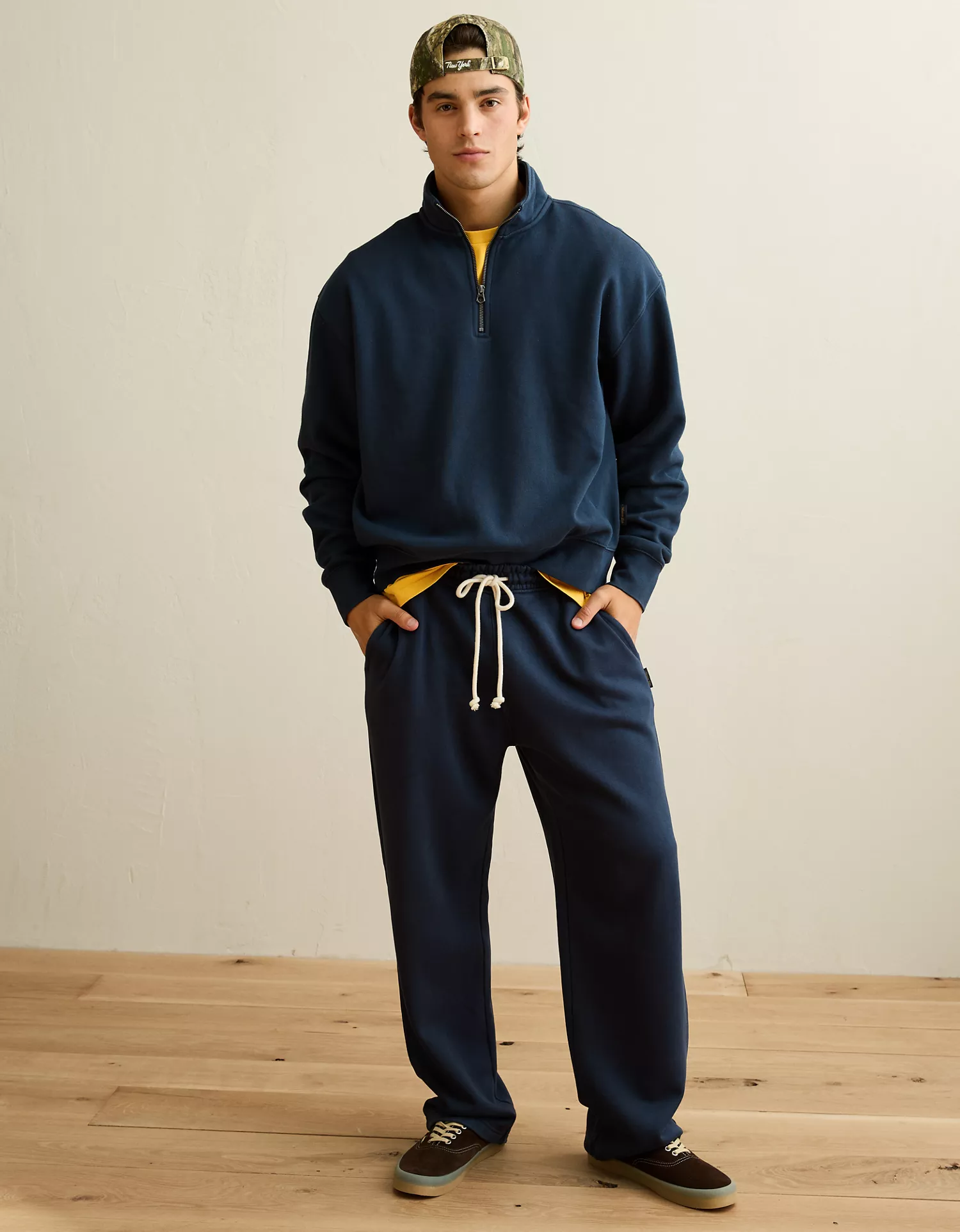AE Laidback Luxe Quarter-Zip Sweatshirt - thumbnail 8