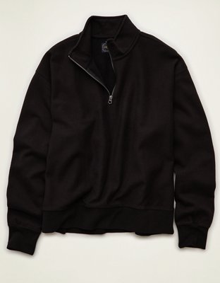 AE Laidback Luxe Quarter-Zip Sweatshirt
