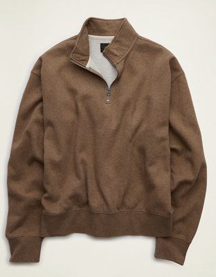 AE Laidback Luxe Quarter-Zip Sweatshirt