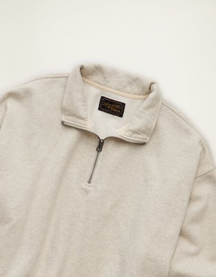 AE Laidback Luxe Quarter-Zip Sweatshirt