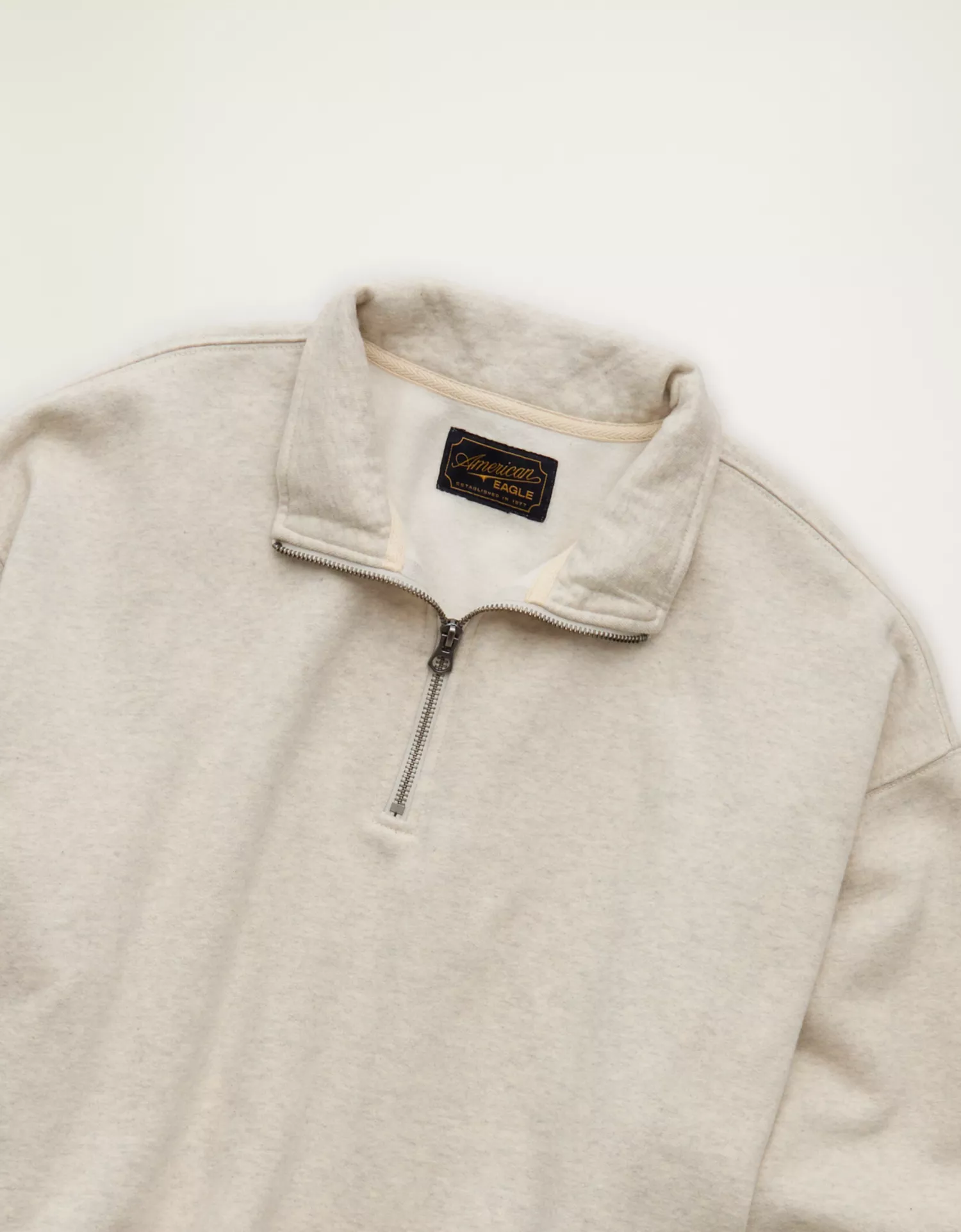 AE Laidback Luxe Quarter-Zip Sweatshirt - thumbnail 5