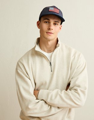 AE Laidback Luxe Quarter-Zip Sweatshirt