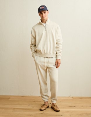 AE Laidback Luxe Quarter-Zip Sweatshirt