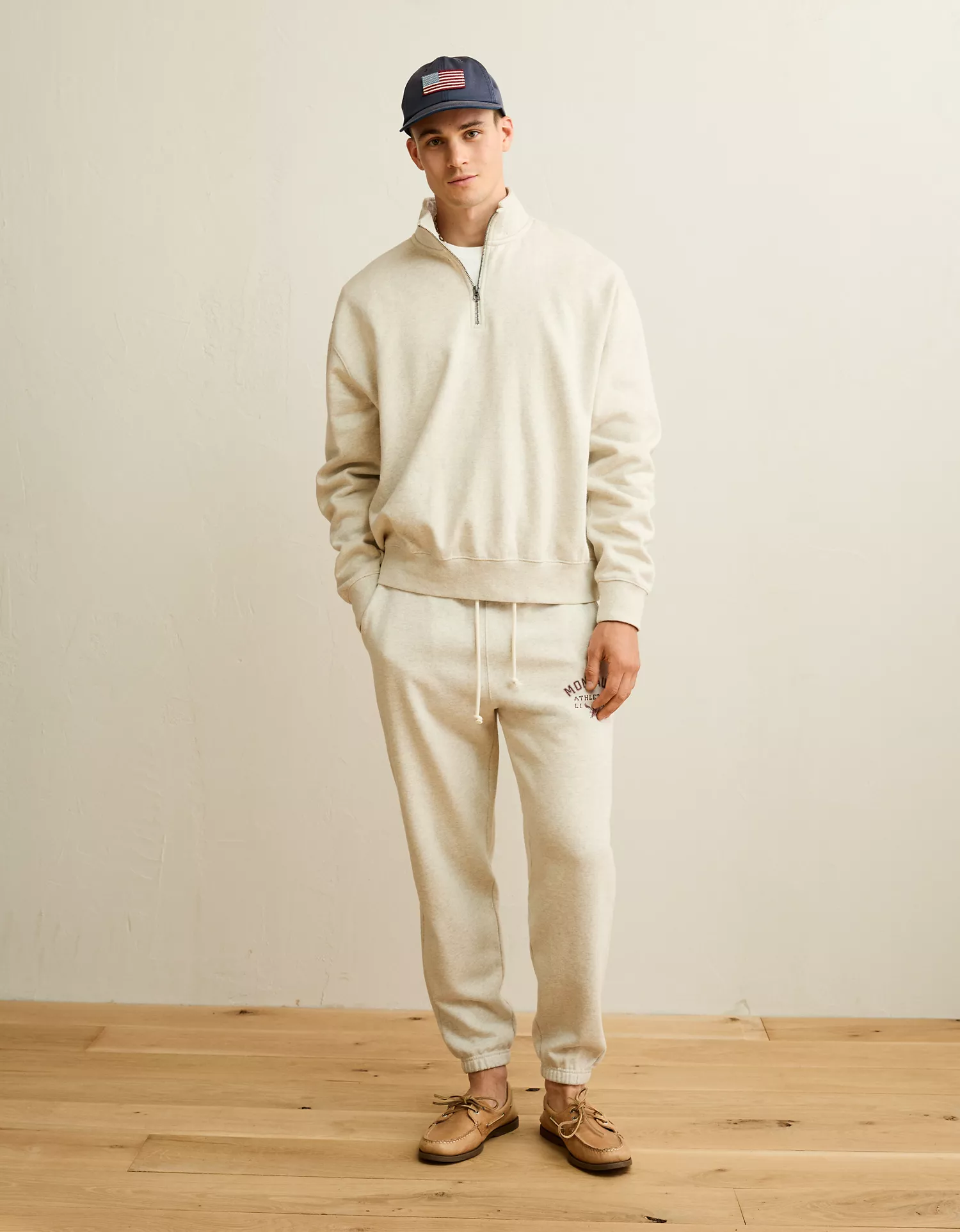AE Laidback Luxe Quarter-Zip Sweatshirt - thumbnail 4